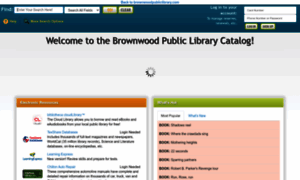 Brownwood.biblionix.com thumbnail
