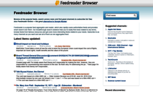 Browse.feedreader.com thumbnail