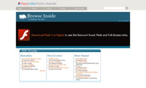 Browseinside.harpercollins.com.au thumbnail