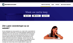 Browsercache-legen.nl thumbnail