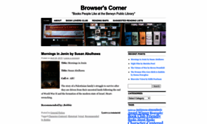Browserscorner.wordpress.com thumbnail