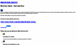 Browsershots.at thumbnail