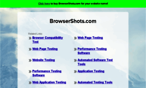 Browsershots.com thumbnail