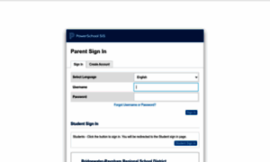 Brrsd.powerschool.com: Student and Parent Sign In
