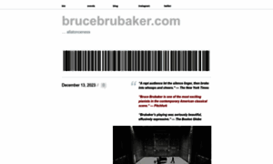 Brucebrubaker.com thumbnail