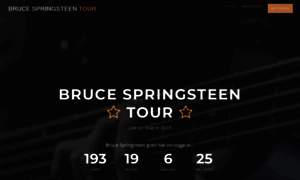 Brucespringsteentour.com thumbnail
