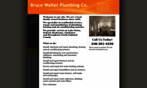 Brucewalterplumbing.com thumbnail