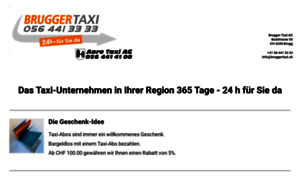 Bruggertaxi.ch thumbnail