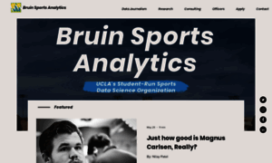 Bruinsportsanalytics.com thumbnail