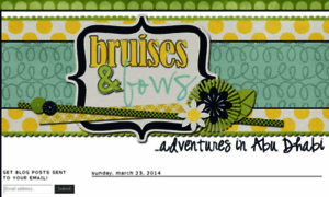 Bruisesandbows.blogspot.com thumbnail