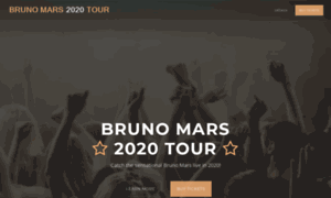 Brunomars2017tour.com thumbnail