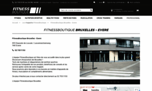 Bruxelles.fitnessboutique.be thumbnail