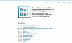 Bryanbraun.com thumbnail