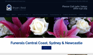 Bryanreidfuneralservices.com.au thumbnail