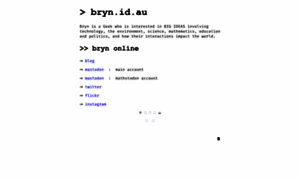 Bryn.id.au thumbnail