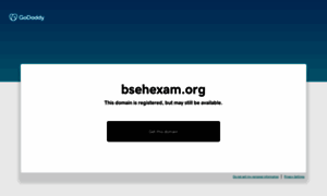 Bsehexam.org thumbnail
