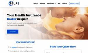 Bsurehealthspain.com thumbnail