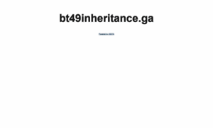Bt49inheritance.ga thumbnail