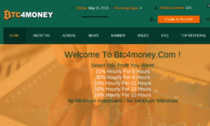 Btc4money.com thumbnail