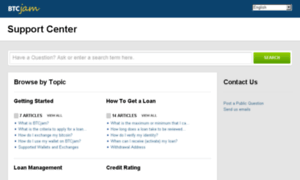 Btcjam.desk.com thumbnail