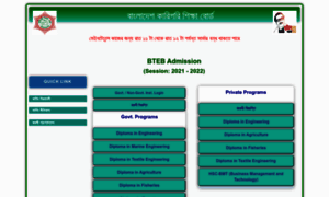 Btebadmission.gov.bd thumbnail