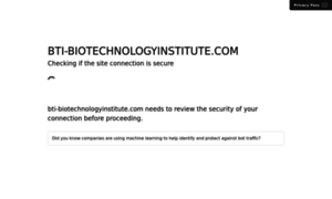 Bti-biotechnologyinstitute.com thumbnail