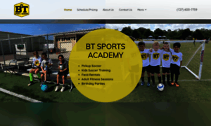 Btsportsacademy.com thumbnail