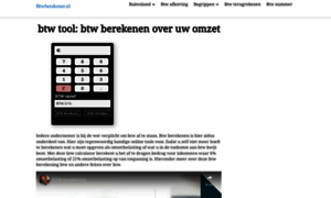 Btwberekener.nl thumbnail