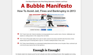 Bubblemanifesto.com thumbnail