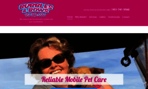 Bubblesandbowsmobilepetgrooming.com thumbnail