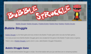 Bubblestruggle.biz thumbnail