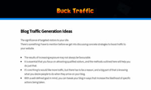Buck-traffic.com thumbnail