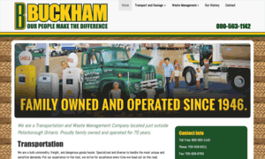 Buckhamtransport.com thumbnail