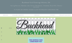 Buckheadyardgreetings.com thumbnail