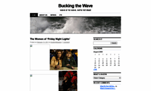 Buckingthewave.wordpress.com thumbnail