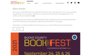 Bucksbookfest.org thumbnail
