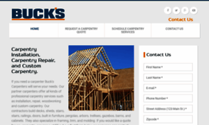 Buckscarpenters.com thumbnail