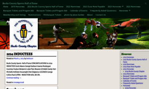 Buckscountysportshof.com thumbnail