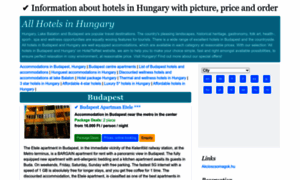 Budapesthotelsapartments.com thumbnail