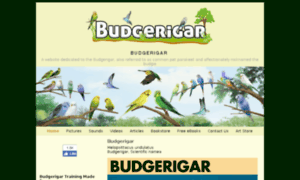 Budgerigar.com thumbnail