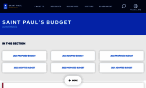 Budget.stpaul.gov thumbnail