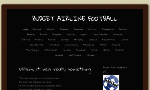 Budgetairlinefootball.wordpress.com thumbnail
