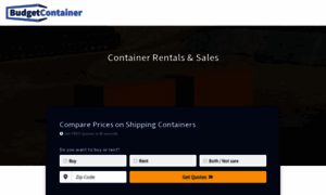 Budgetcontainersales.com thumbnail