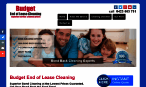 Budgetendofleasecleaning.com.au thumbnail