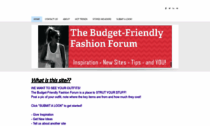 Budgetfriendlyfashionforum.weebly.com thumbnail