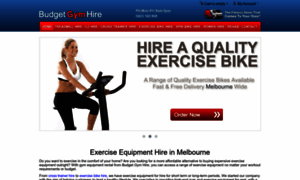 Budgetgymhire.com.au thumbnail