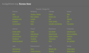 Budgethost.org thumbnail
