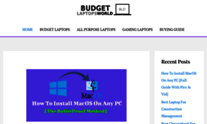 Budgetlaptopsworld.com thumbnail