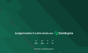 Budgetmobile.fr thumbnail
