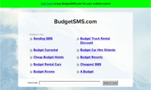 Budgetsms.com thumbnail